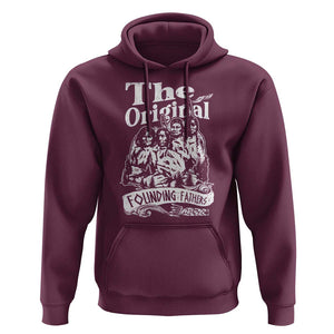 Native American Indian Hoodie Original Founding Fathers TS09 Maroon Print Your Wear