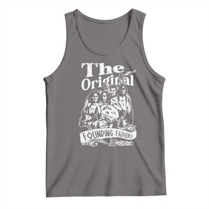 Native American Indian Tank Top Original Founding Fathers TS09 Deep Heather Print Your Wear