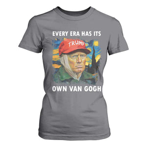 Funny Trump T Shirt For Women Every Era Has Its Own Van Gogh Starry Night TS09 Charcoal Print Your Wear