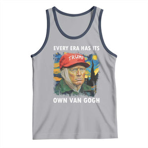 Funny Trump Tank Top Every Era Has Its Own Van Gogh Starry Night TS09 Athletic Heather Navy Print Your Wear