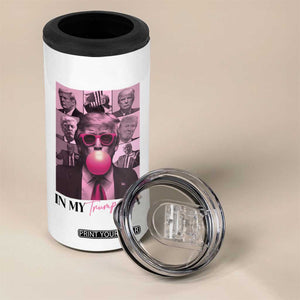 Trump Eras 4 in 1 Can Cooler Tumbler Trump Pink Era Tour TS09 Print Your Wear