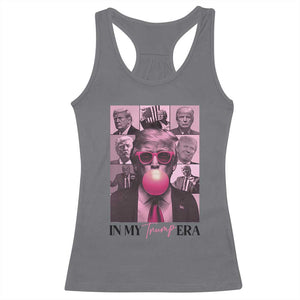 Trump Eras Racerback Tank Top Trump Pink Era 2024 Tour TS09 Charcoal Print Your Wear