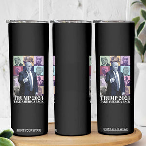 Trump Eras Skinny Tumbler Take America Back President TS09 Print Your Wear