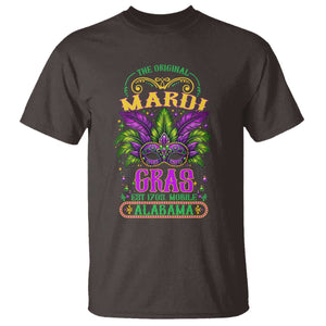 The Original Mardi Gras Mobile Alabama 1703 T Shirt TS09 Dark Chocolate Print Your Wear
