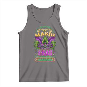 The Original Mardi Gras Mobile Alabama 1703 Tank Top TS09 Deep Heather Print Your Wear