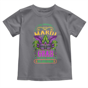 The Original Mardi Gras Mobile Alabama 1703 Toddler T Shirt TS09 Charcoal Print Your Wear