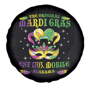 The Original Mardi Gras Spare Tire Cover Mobile Alabama 1703 TS09 Print Your Wear