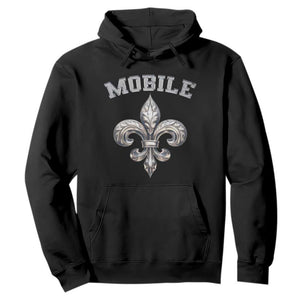 Mardi Gras Mobile Alabama Hoodie TS09 Black Print Your Wear