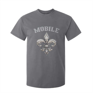 Mardi Gras Mobile Alabama T Shirt For Kid TS09 Charcoal Print Your Wear
