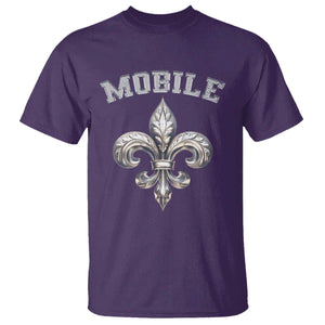 Mardi Gras Mobile Alabama T Shirt TS09 Purple Print Your Wear