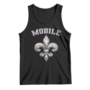 Mardi Gras Mobile Alabama Tank Top TS09 Black Print Your Wear