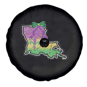 Louisiana Mardi Gras Coquette Spare Tire Cover TS09 Print Your Wear