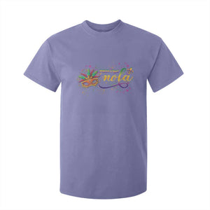 Mardi Gras T Shirt For Kid NOLA New Orleans Louisiana TS09 Violet Print Your Wear