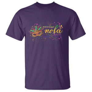 Mardi Gras T Shirt NOLA New Orleans Louisiana TS09 Purple Print Your Wear