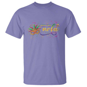 Mardi Gras T Shirt NOLA New Orleans Louisiana TS09 Violet Print Your Wear