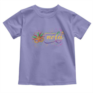 Mardi Gras Toddler T Shirt NOLA New Orleans Louisiana TS09 Violet Print Your Wear