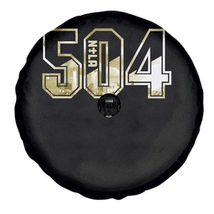 504 NOLA New Orleans Louisiana Spare Tire Cover TS09 Print Your Wear