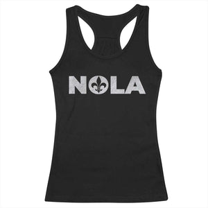 NOLA New Orleans Louisiana Racerback Tank Top TS09 Black Print Your Wear