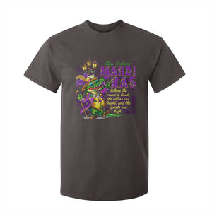 New Orleans Louisiana Mardi Gras T Shirt For Kid Where The Music Is Loud The Colors Are Bright And The Spirits Are High TS09 Dark Chocolate Print Your Wear