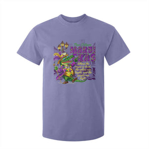 New Orleans Louisiana Mardi Gras T Shirt For Kid Where The Music Is Loud The Colors Are Bright And The Spirits Are High TS09 Violet Print Your Wear