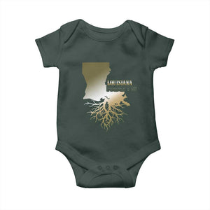 Louisiana Roots Pride Baby Onesie TS09 Print Your Wear