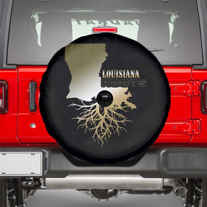 Louisiana Roots Pride Spare Tire Cover TS09 Black Print Your Wear