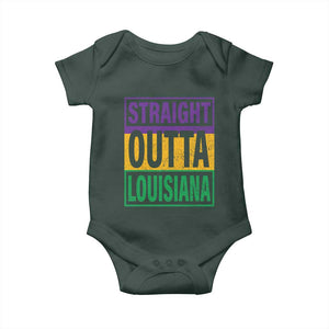 Straight Outta Louisiana Baby Onesie TS09 Print Your Wear