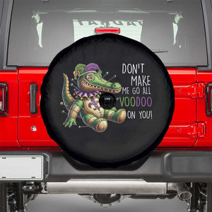 Voodoo Mardi Gras Spare Tire Cover Aligator Voodoo Doll New Orleans Louisiana TS09 Black Print Your Wear