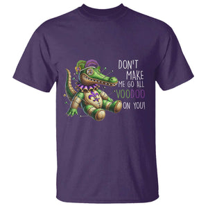 Voodoo Mardi Gras T Shirt Aligator Voodoo Doll New Orleans Louisiana TS09 Purple Print Your Wear