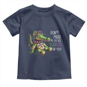 Voodoo Mardi Gras Toddler T Shirt Aligator Voodoo Doll New Orleans Louisiana TS09 Navy Print Your Wear