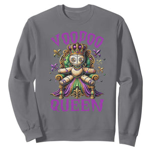 Mardi Gras Voodoo Queen Sweatshirt TS09 Charcoal Print Your Wear