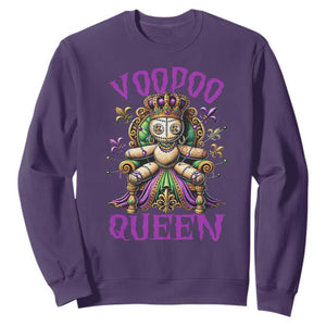 Mardi Gras Voodoo Queen Sweatshirt TS09 Purple Print Your Wear