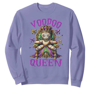 Mardi Gras Voodoo Queen Sweatshirt TS09 Violet Print Your Wear