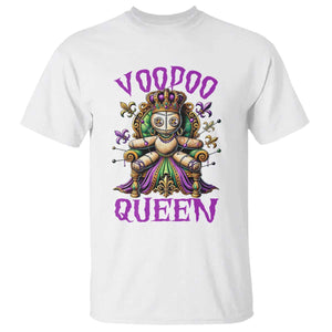 Mardi Gras Voodoo Queen T Shirt TS09 White Print Your Wear