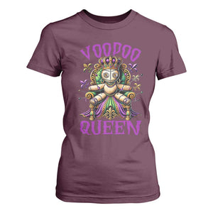 Mardi Gras Voodoo Queen T Shirt For Women TS09 Maroon Print Your Wear