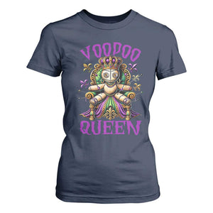 Mardi Gras Voodoo Queen T Shirt For Women TS09 Navy Print Your Wear