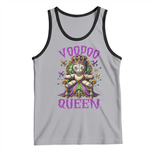 Mardi Gras Voodoo Queen Tank Top TS09 Athletic Heather Black Print Your Wear