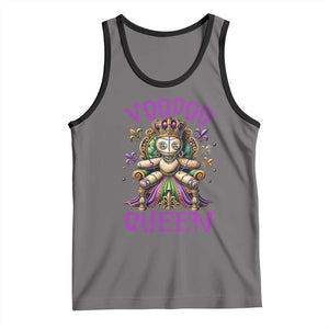 Mardi Gras Voodoo Queen Tank Top TS09 Deep Heather Black Print Your Wear