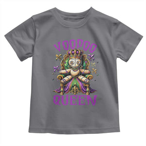 Mardi Gras Voodoo Queen Toddler T Shirt TS09 Charcoal Print Your Wear