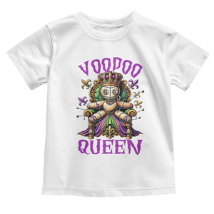 Mardi Gras Voodoo Queen Toddler T Shirt TS09 White Print Your Wear