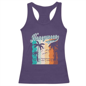 Honeymoon Vibe Racerback Tank Top Beach Trip Married Couple Matching TS09 Purple Print Your Wear