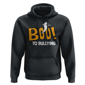 Anti Bullying Halloween Hoodie Boo To Bullying Spooky Ghost TS09 Black Print Your Wear