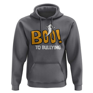 Anti Bullying Halloween Hoodie Boo To Bullying Spooky Ghost TS09 Charcoal Print Your Wear