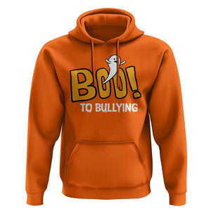 Anti Bullying Halloween Hoodie Boo To Bullying Spooky Ghost TS09 Orange Print Your Wear