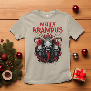 Merry Krampus Horor Christmas Evil T Shirt TS09 Sand Printyourwear