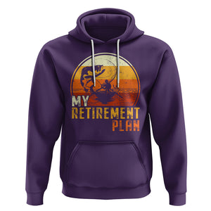 Retirement Plan Hoodie Funny Retired Fisherman Fishing TS09 Purple Printyourwear