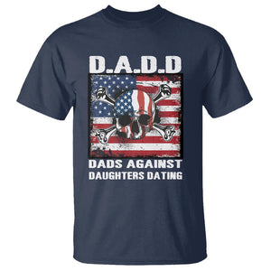 Girl Dad T Shirt DADD Dads Against Daughters Dating Skull America Flag TS09 Navy Print Your Wear