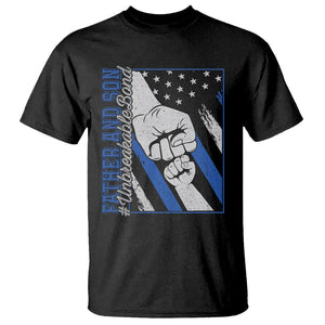 Father's Day T Shirt Father And Son Unbreakable Bond TS09 Black Print Your Wear