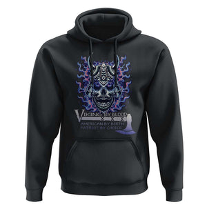 Viking By Blood American By Birth Patriot By Choice Hoodie TS09 Black Print Your Wear