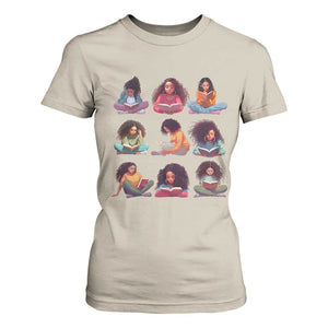 Black History Month T Shirt For Women Reading Book African Melanin Women Girls TS09 Sand Printyourwear
